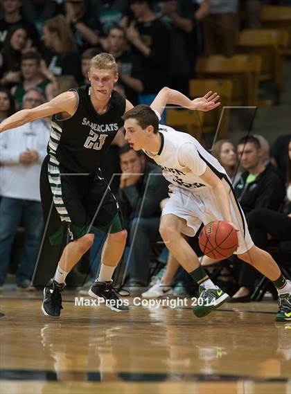 Thumbnail 3 in Fossil Ridge vs. Mountain Vista (CHSAA 5A Semifinal) photogallery.
