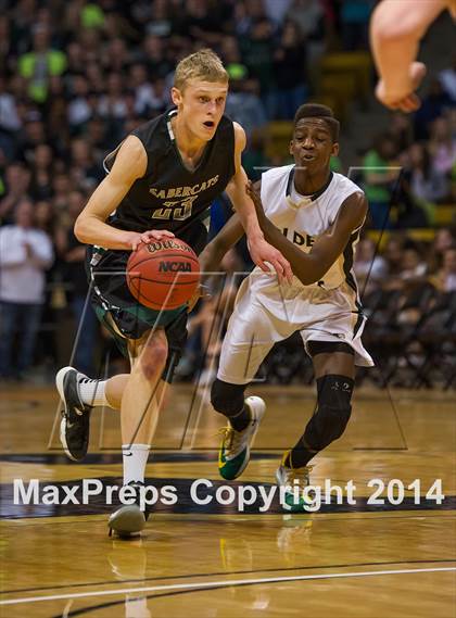 Thumbnail 1 in Fossil Ridge vs. Mountain Vista (CHSAA 5A Semifinal) photogallery.