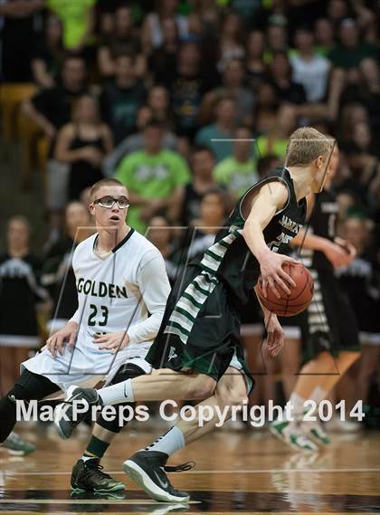Thumbnail 1 in Fossil Ridge vs. Mountain Vista (CHSAA 5A Semifinal) photogallery.
