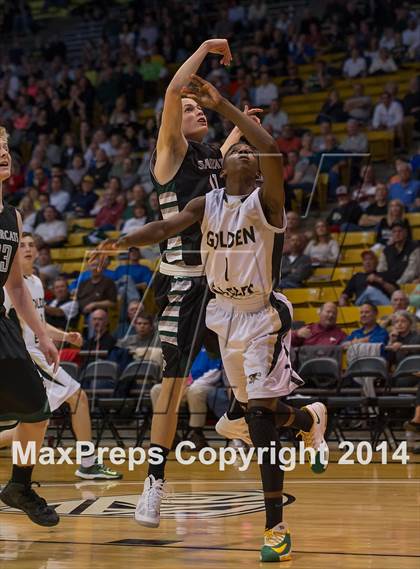 Thumbnail 2 in Fossil Ridge vs. Mountain Vista (CHSAA 5A Semifinal) photogallery.
