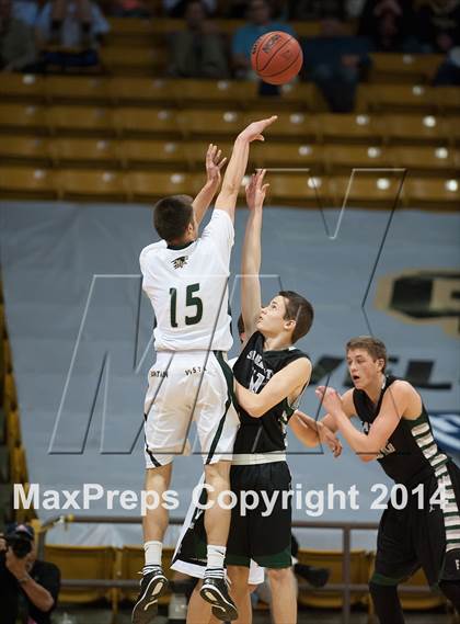 Thumbnail 2 in Fossil Ridge vs. Mountain Vista (CHSAA 5A Semifinal) photogallery.