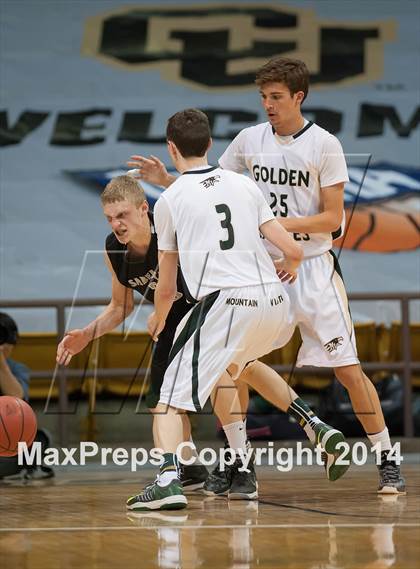 Thumbnail 3 in Fossil Ridge vs. Mountain Vista (CHSAA 5A Semifinal) photogallery.