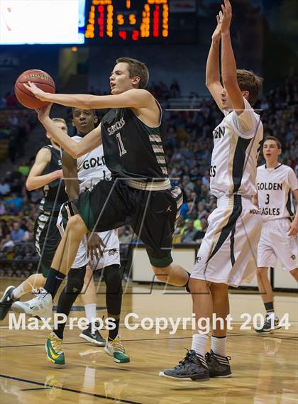 Thumbnail 3 in Fossil Ridge vs. Mountain Vista (CHSAA 5A Semifinal) photogallery.