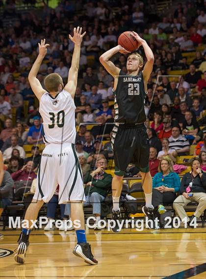 Thumbnail 3 in Fossil Ridge vs. Mountain Vista (CHSAA 5A Semifinal) photogallery.
