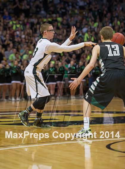 Thumbnail 2 in Fossil Ridge vs. Mountain Vista (CHSAA 5A Semifinal) photogallery.