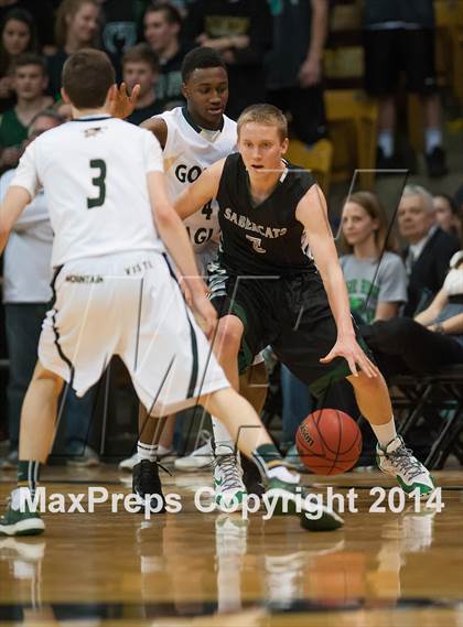 Thumbnail 2 in Fossil Ridge vs. Mountain Vista (CHSAA 5A Semifinal) photogallery.