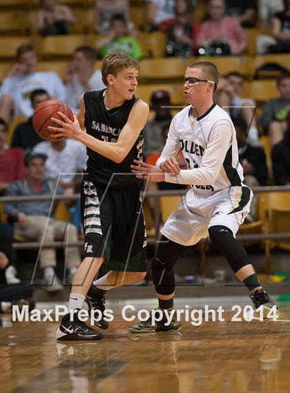 Thumbnail 1 in Fossil Ridge vs. Mountain Vista (CHSAA 5A Semifinal) photogallery.