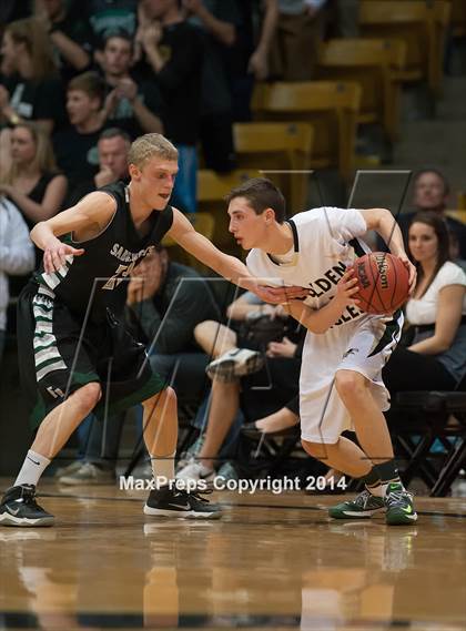Thumbnail 2 in Fossil Ridge vs. Mountain Vista (CHSAA 5A Semifinal) photogallery.
