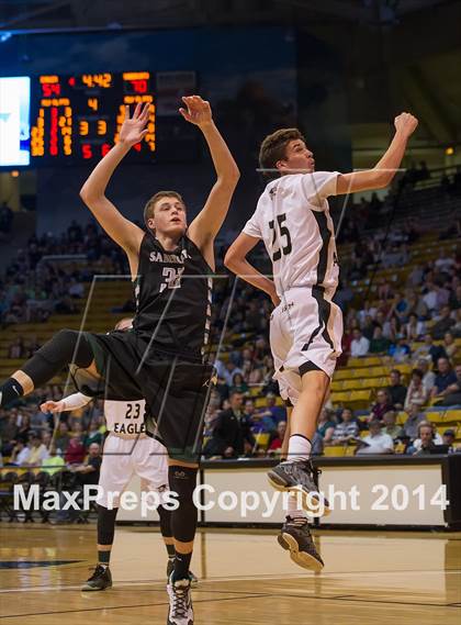 Thumbnail 2 in Fossil Ridge vs. Mountain Vista (CHSAA 5A Semifinal) photogallery.