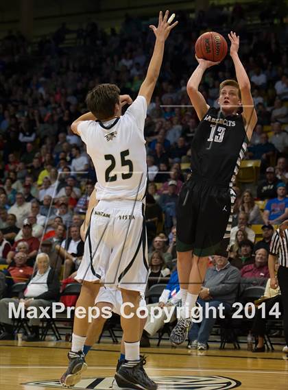 Thumbnail 2 in Fossil Ridge vs. Mountain Vista (CHSAA 5A Semifinal) photogallery.