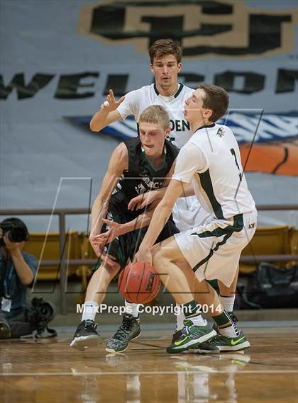 Thumbnail 1 in Fossil Ridge vs. Mountain Vista (CHSAA 5A Semifinal) photogallery.