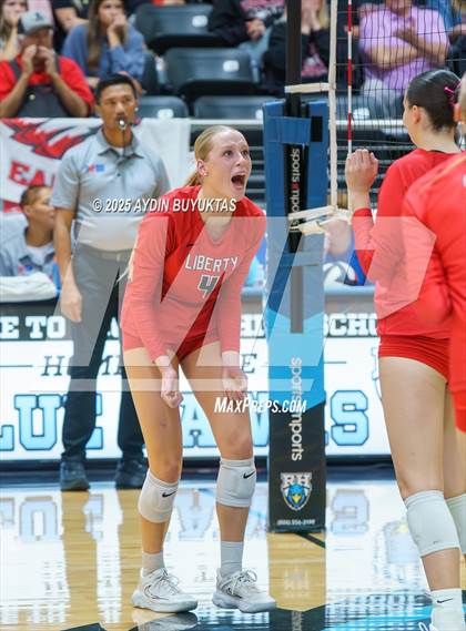Thumbnail 1 in Liberty vs. Argyle (UIL 5A D2 Volleyball Semifinal) photogallery.