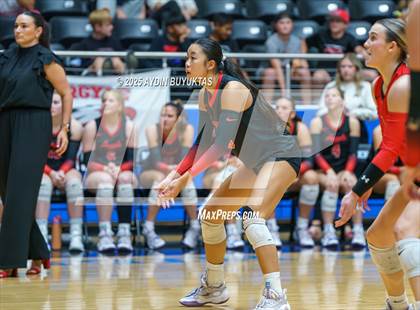Thumbnail 1 in Liberty vs. Argyle (UIL 5A D2 Volleyball Semifinal) photogallery.