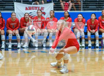 Thumbnail 2 in Liberty vs. Argyle (UIL 5A D2 Volleyball Semifinal) photogallery.