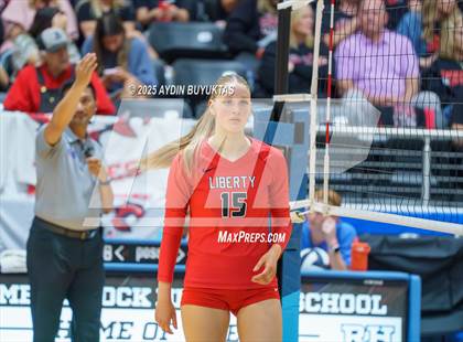 Thumbnail 3 in Liberty vs. Argyle (UIL 5A D2 Volleyball Semifinal) photogallery.