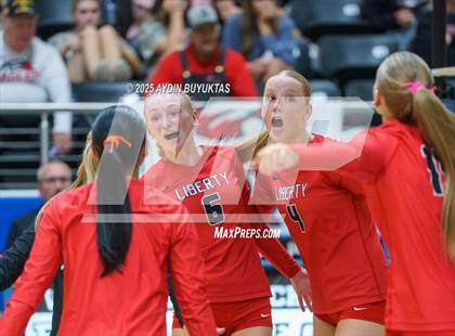 Thumbnail 2 in Liberty vs. Argyle (UIL 5A D2 Volleyball Semifinal) photogallery.