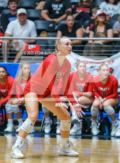 Thumbnail 3 in Liberty vs. Argyle (UIL 5A D2 Volleyball Semifinal) photogallery.