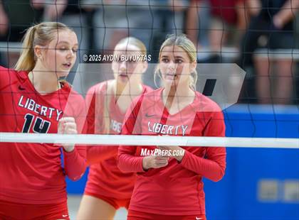 Thumbnail 3 in Liberty vs. Argyle (UIL 5A D2 Volleyball Semifinal) photogallery.