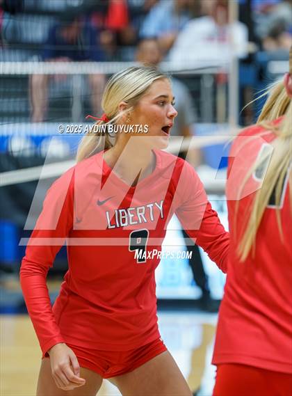 Thumbnail 2 in Liberty vs. Argyle (UIL 5A D2 Volleyball Semifinal) photogallery.
