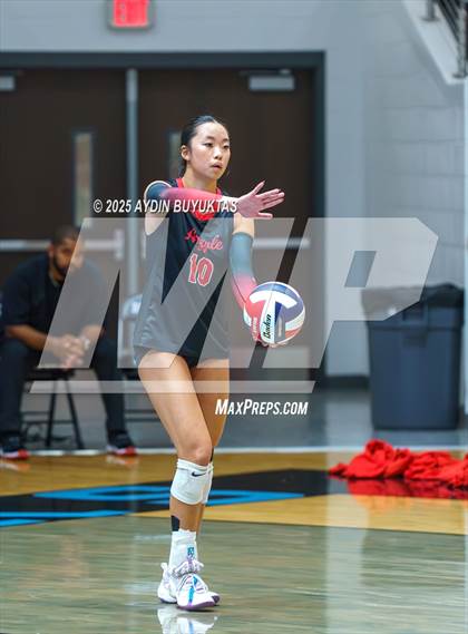 Thumbnail 3 in Liberty vs. Argyle (UIL 5A D2 Volleyball Semifinal) photogallery.