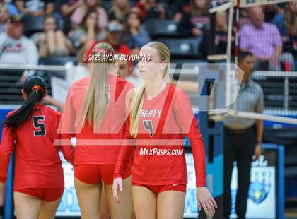 Thumbnail 3 in Liberty vs. Argyle (UIL 5A D2 Volleyball Semifinal) photogallery.