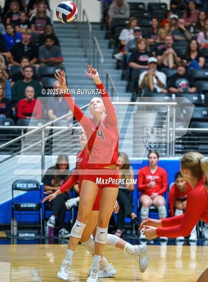 Thumbnail 2 in Liberty vs. Argyle (UIL 5A D2 Volleyball Semifinal) photogallery.
