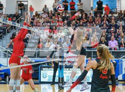 Thumbnail 2 in Liberty vs. Argyle (UIL 5A D2 Volleyball Semifinal) photogallery.