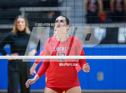 Thumbnail 2 in Liberty vs. Argyle (UIL 5A D2 Volleyball Semifinal) photogallery.