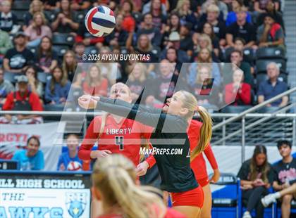 Thumbnail 1 in Liberty vs. Argyle (UIL 5A D2 Volleyball Semifinal) photogallery.