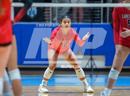 Thumbnail 3 in Liberty vs. Argyle (UIL 5A D2 Volleyball Semifinal) photogallery.
