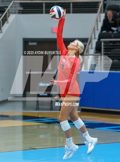 Thumbnail 1 in Liberty vs. Argyle (UIL 5A D2 Volleyball Semifinal) photogallery.