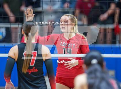 Thumbnail 1 in Liberty vs. Argyle (UIL 5A D2 Volleyball Semifinal) photogallery.