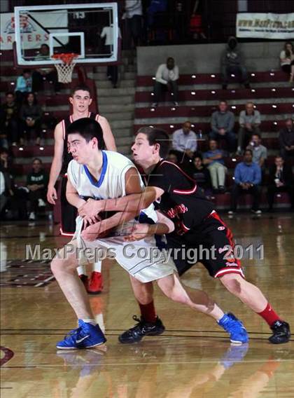 Thumbnail 1 in Burlingame vs. Sacred Heart Cathedral (CIF CCS D3 Final) photogallery.