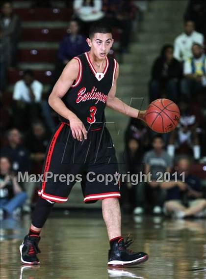 Thumbnail 1 in Burlingame vs. Sacred Heart Cathedral (CIF CCS D3 Final) photogallery.
