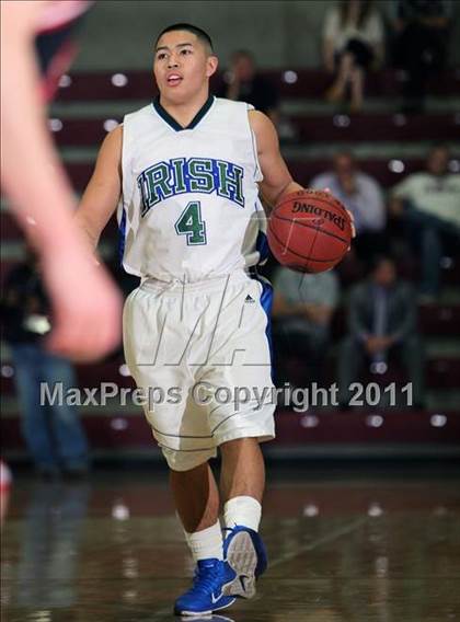 Thumbnail 1 in Burlingame vs. Sacred Heart Cathedral (CIF CCS D3 Final) photogallery.