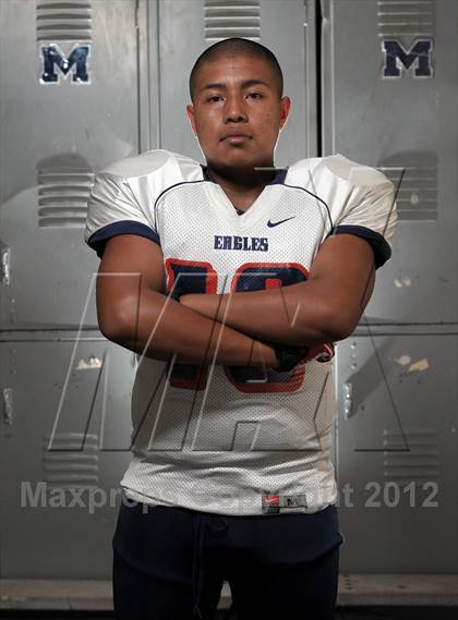 Thumbnail 1 in Marshall Varsity Football  photogallery.