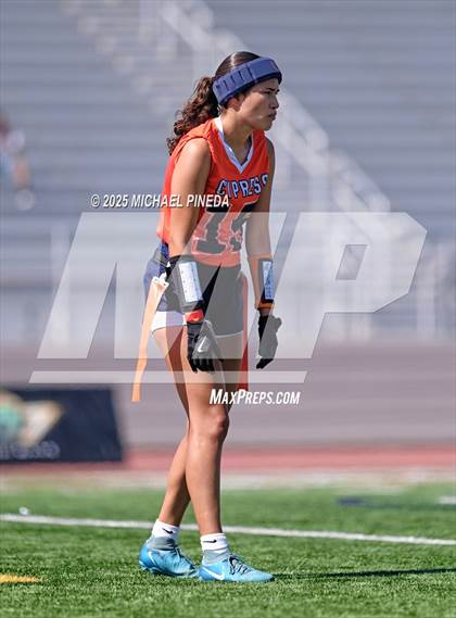 Thumbnail 3 in Redlands East Valley vs. Cypress (El Toro HS Tournament) photogallery.