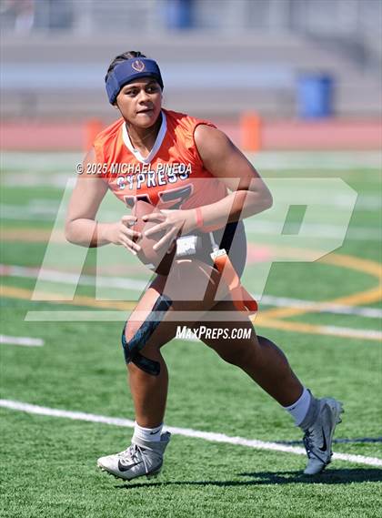 Thumbnail 1 in Redlands East Valley vs. Cypress (El Toro HS Tournament) photogallery.