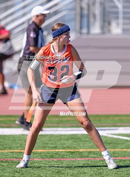 Thumbnail 1 in Redlands East Valley vs. Cypress (El Toro HS Tournament) photogallery.