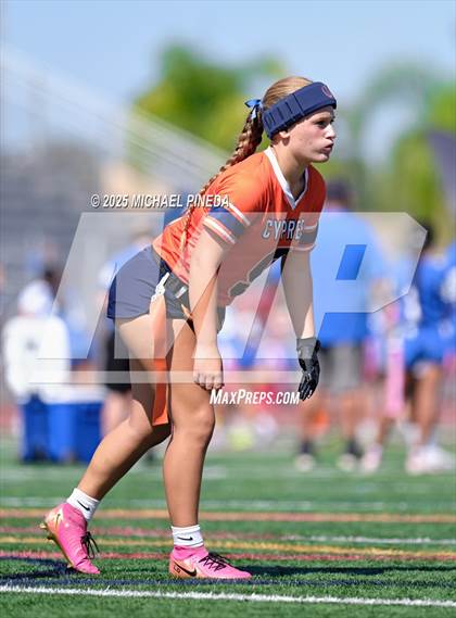 Thumbnail 1 in Redlands East Valley vs. Cypress (El Toro HS Tournament) photogallery.