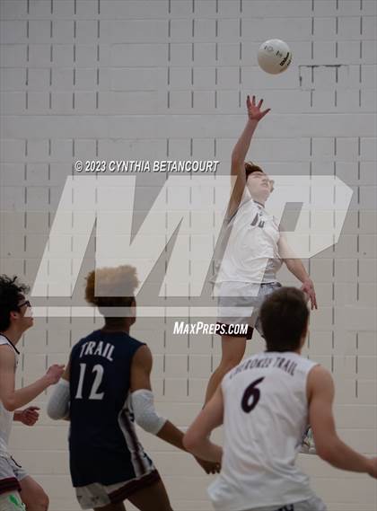 Thumbnail 2 in Bear Creek vs Cherokee Trail (CHSAA Round 1) photogallery.