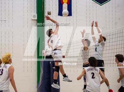 Thumbnail 3 in Bear Creek vs Cherokee Trail (CHSAA Round 1) photogallery.