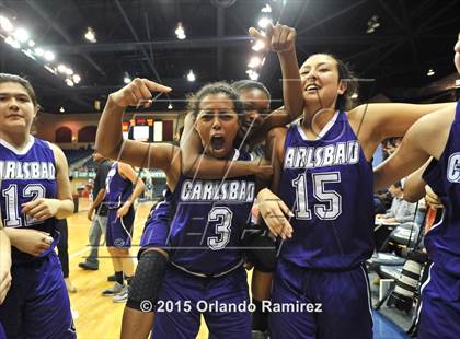 Thumbnail 3 in Montgomery Vs Carlsbad (CIF SDS D2 Final) photogallery.