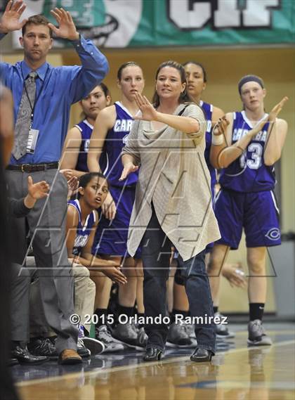 Thumbnail 2 in Montgomery Vs Carlsbad (CIF SDS D2 Final) photogallery.