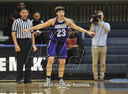Thumbnail 3 in Montgomery Vs Carlsbad (CIF SDS D2 Final) photogallery.