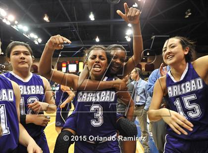Thumbnail 2 in Montgomery Vs Carlsbad (CIF SDS D2 Final) photogallery.