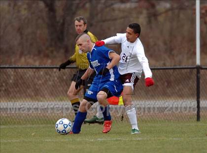 Thumbnail 1 in Harrison vs. Comsewogue (NYSPHSAA Class A Final) photogallery.