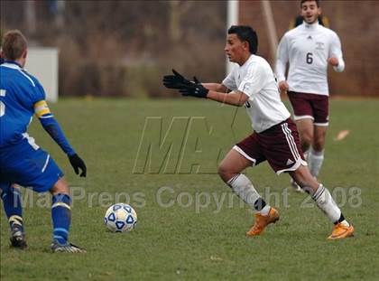 Thumbnail 2 in Harrison vs. Comsewogue (NYSPHSAA Class A Final) photogallery.