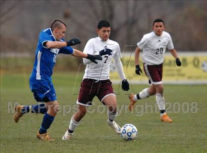 Thumbnail 3 in Harrison vs. Comsewogue (NYSPHSAA Class A Final) photogallery.