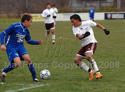 Thumbnail 1 in Harrison vs. Comsewogue (NYSPHSAA Class A Final) photogallery.